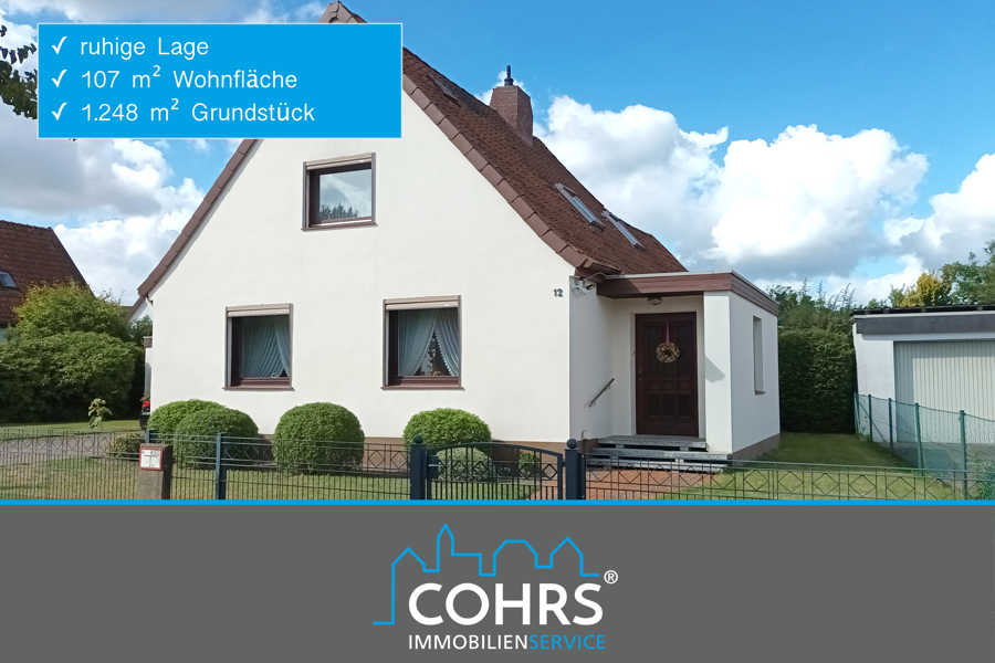 +++RESERVIERT+++ Einfamilienhaus auf großem Grundstück in ruhiger Lage in Walsrode